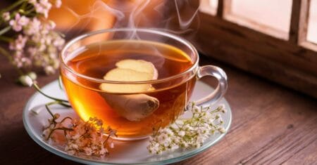 Chá de Gengibre: Alívio Natural para Inflamações e Dores